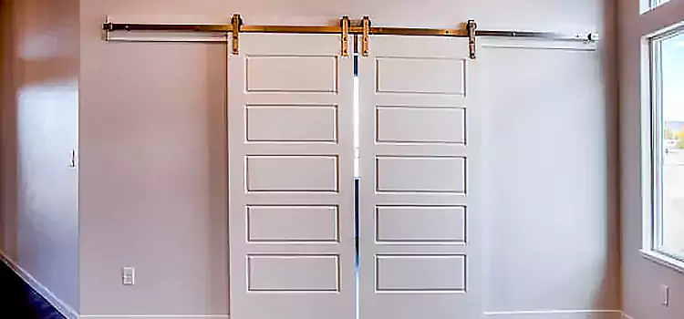 Glass Barn Door with Installation Hardware Kit Bessemer